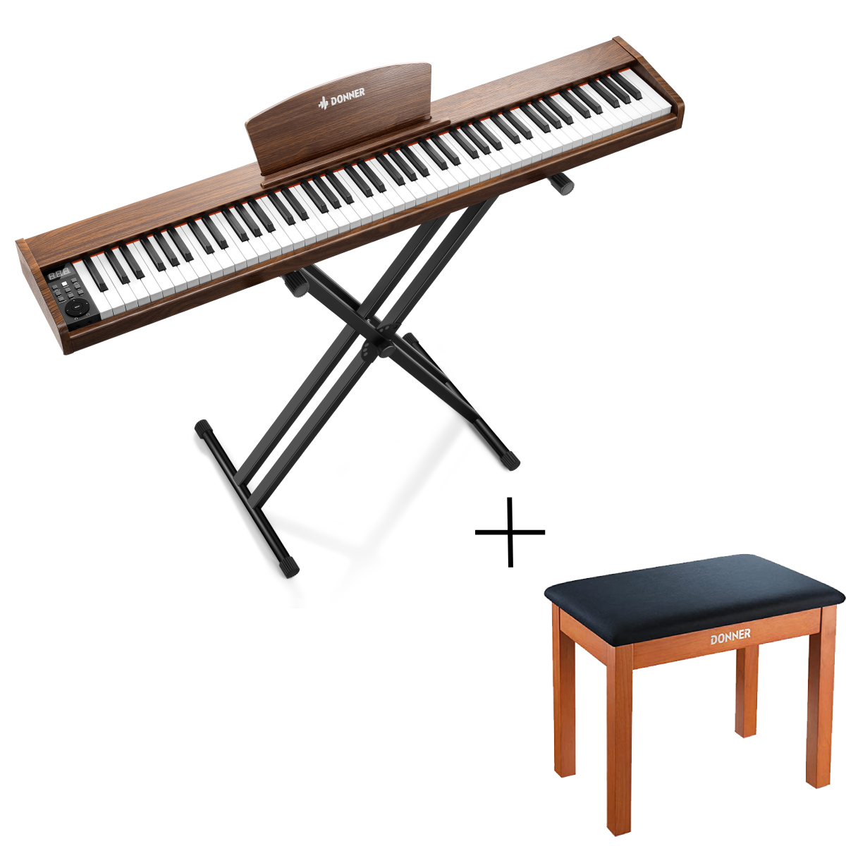 Donner DEP-1S Semi Weighted Keyboard Digital Piano