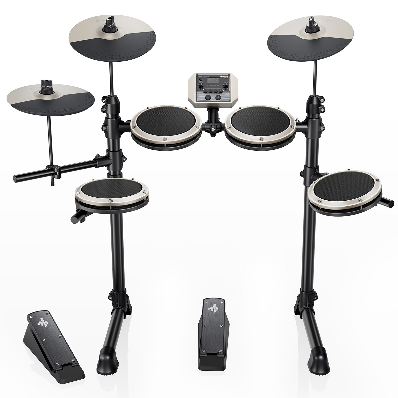 Donner DED-80 Electronic Drum Set-White##