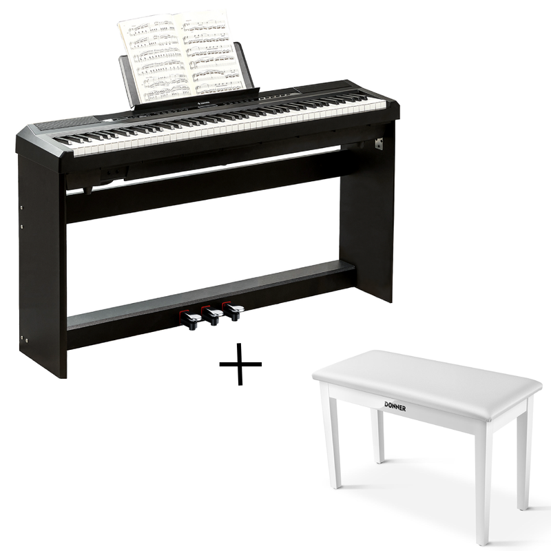 Donner DEP-20 Portable Keyboard 88-Key Weighted with Stand