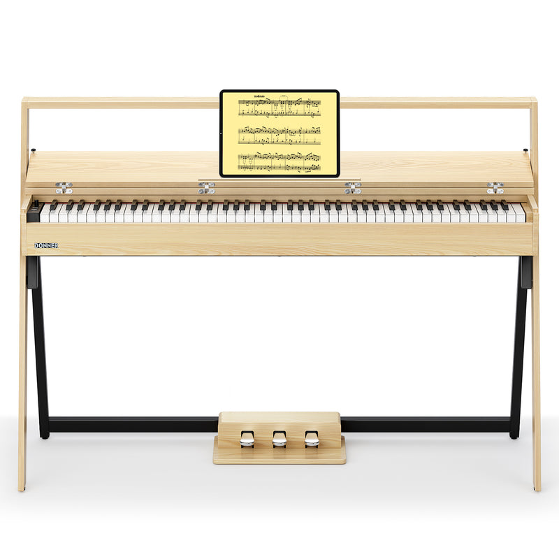 Donner Oura R300 88-key Home Digital Piano Light Wood