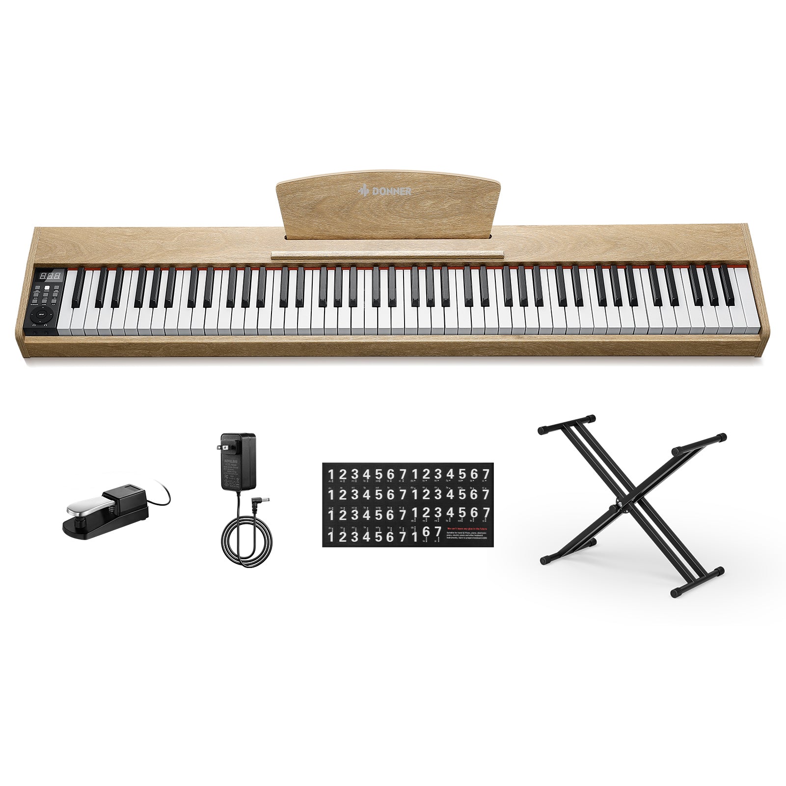 Donner DEP-1S Semi Weighted Keyboard Digital Piano