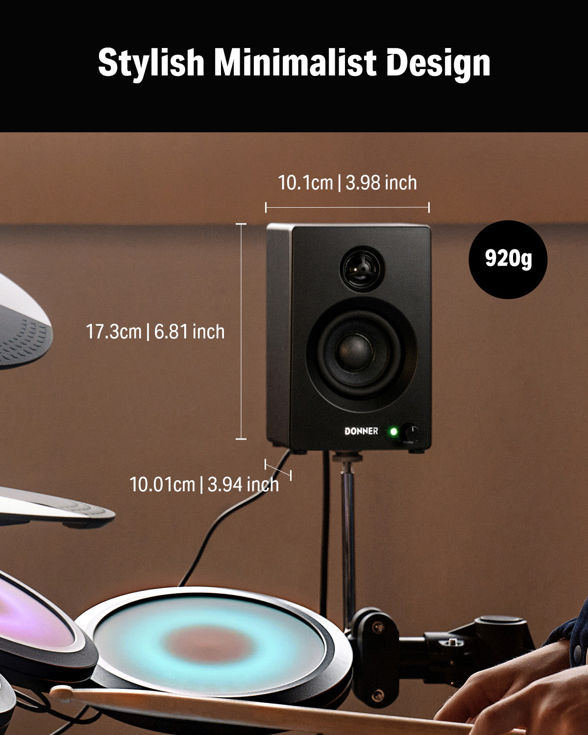 Donner  DDA-20SE Drum Monitor Speaker