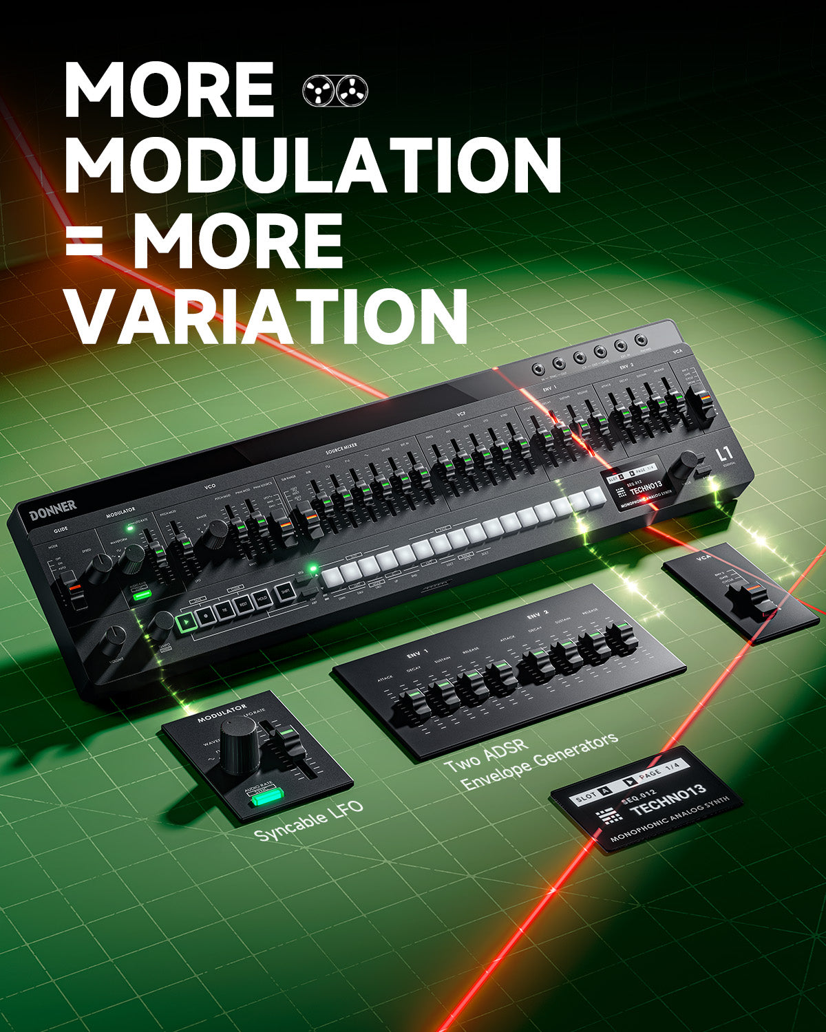 Donner Essential L1 Synthesizer-L1##