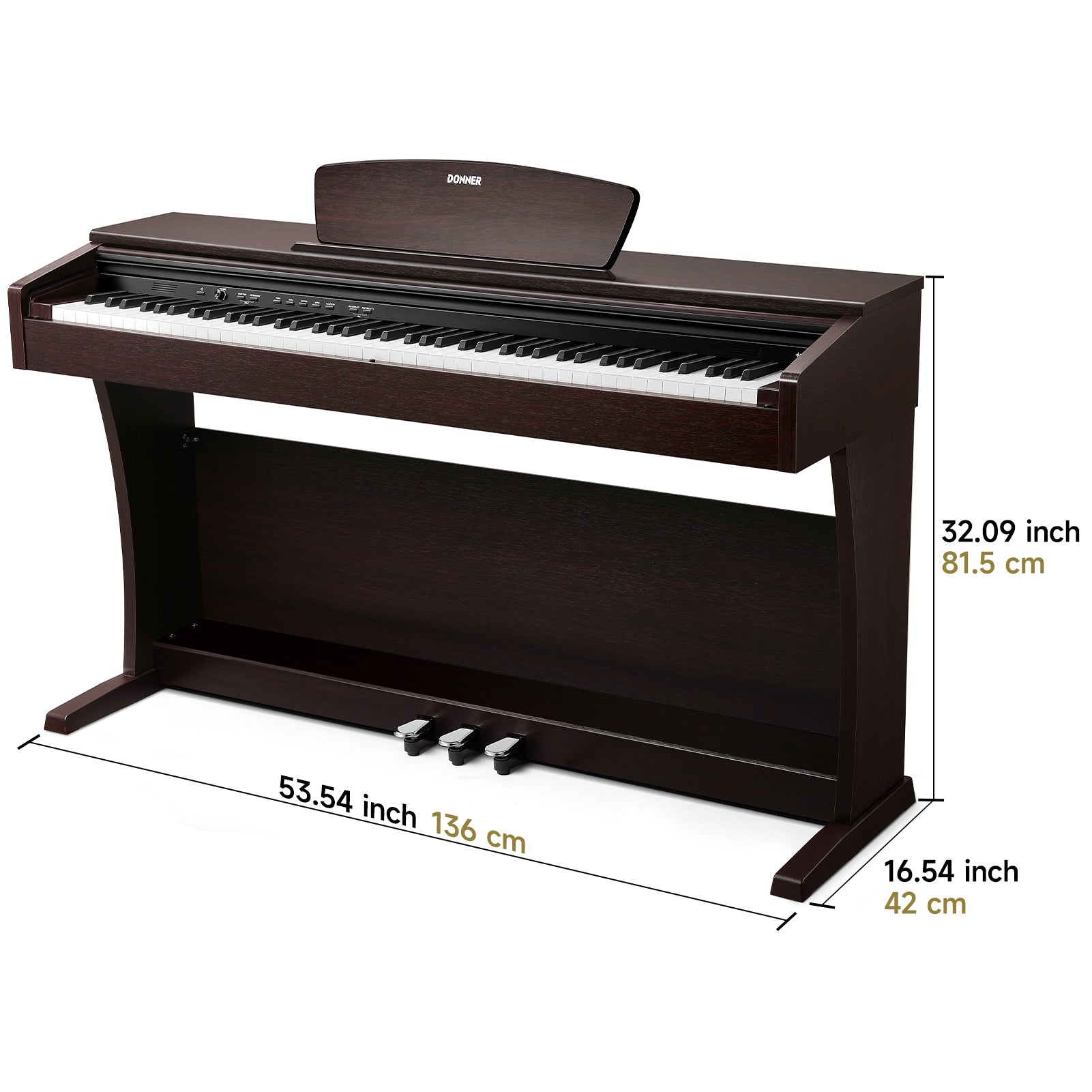 Donner DDP-300 Fully Weighted Home Digital Piano