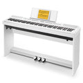 Donner DEP-20 Portable Keyboard 88-Key Weighted with Stand-White##