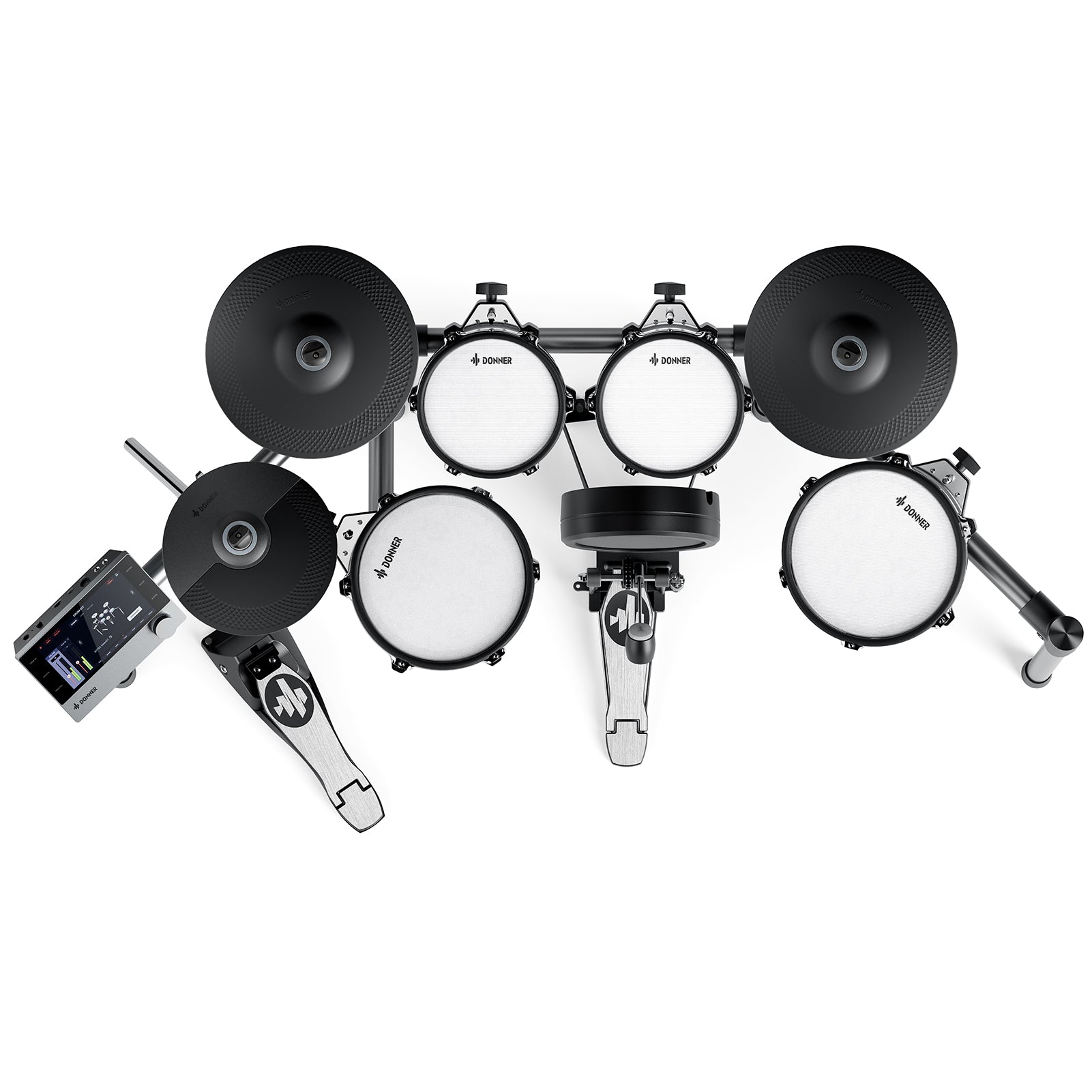 Donner BackBeat Electronic Drum Set with 7" Touch Screen and 1126 Sounds