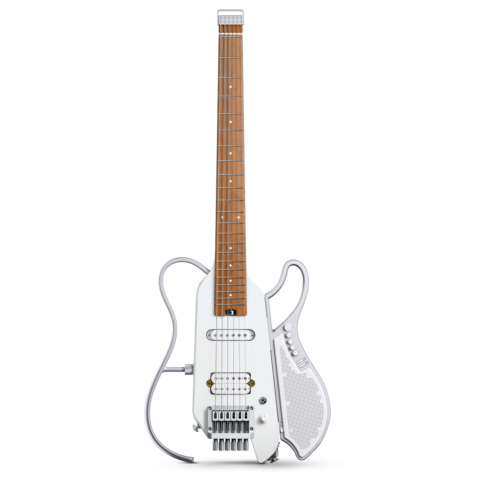 DONNER HUSH™ X Live Guitar-White##