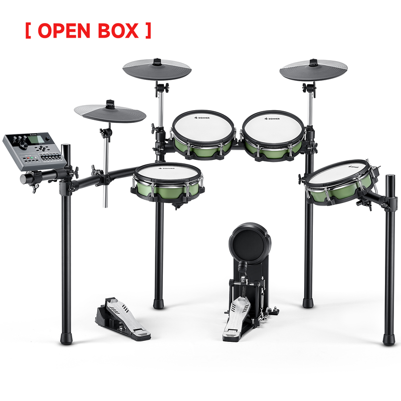 [OPEN BOX]Donner DED-500 Electronic Drum Set 5-Drum 3-Cymbal with Standard Mesh Heads/Included BD Pedal