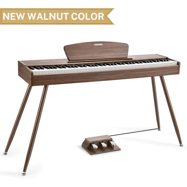Donner DDP 80 Wooden Style 88 Key Weighted Digital Piano with