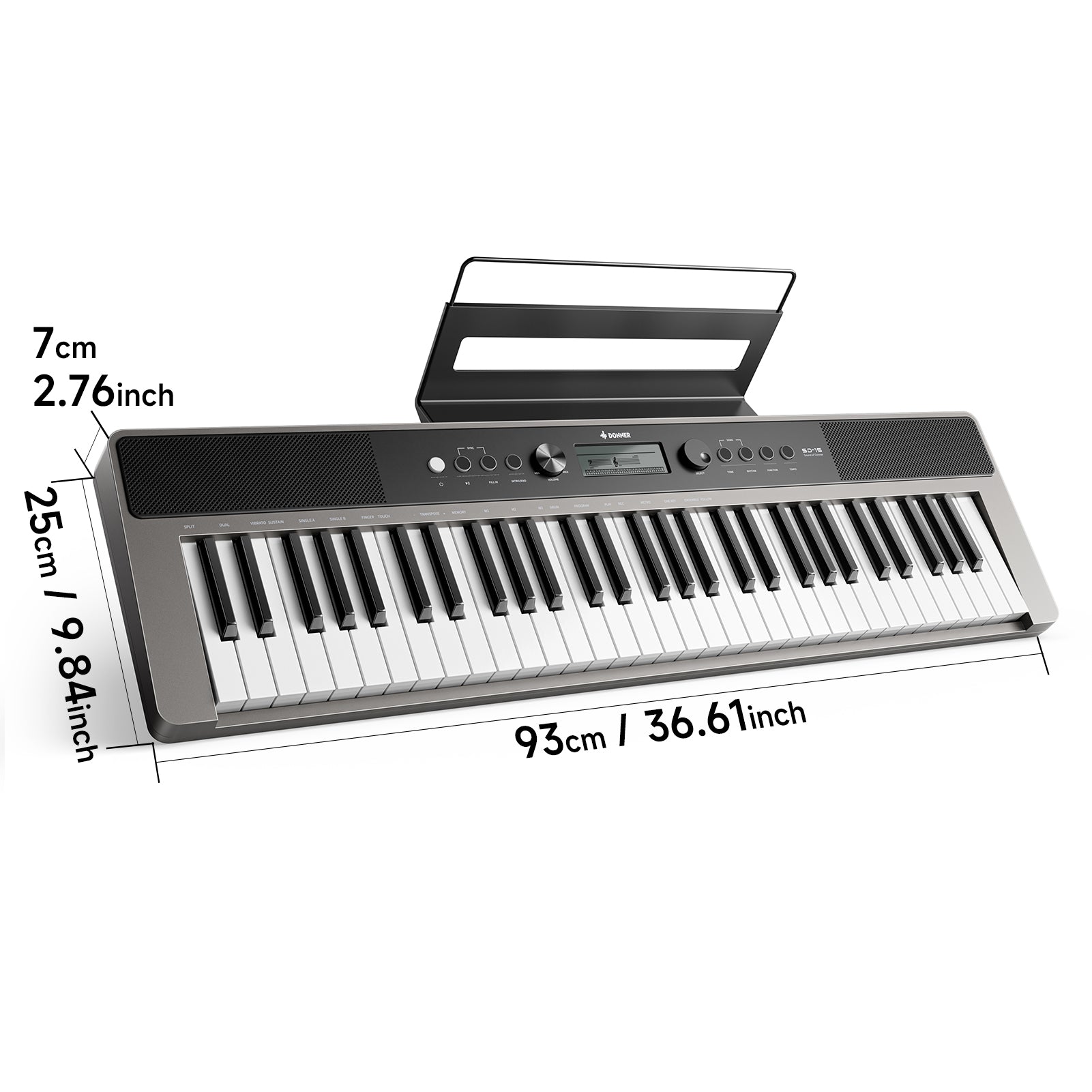 DONNER SD-15 61 Key Electronic Keyboard