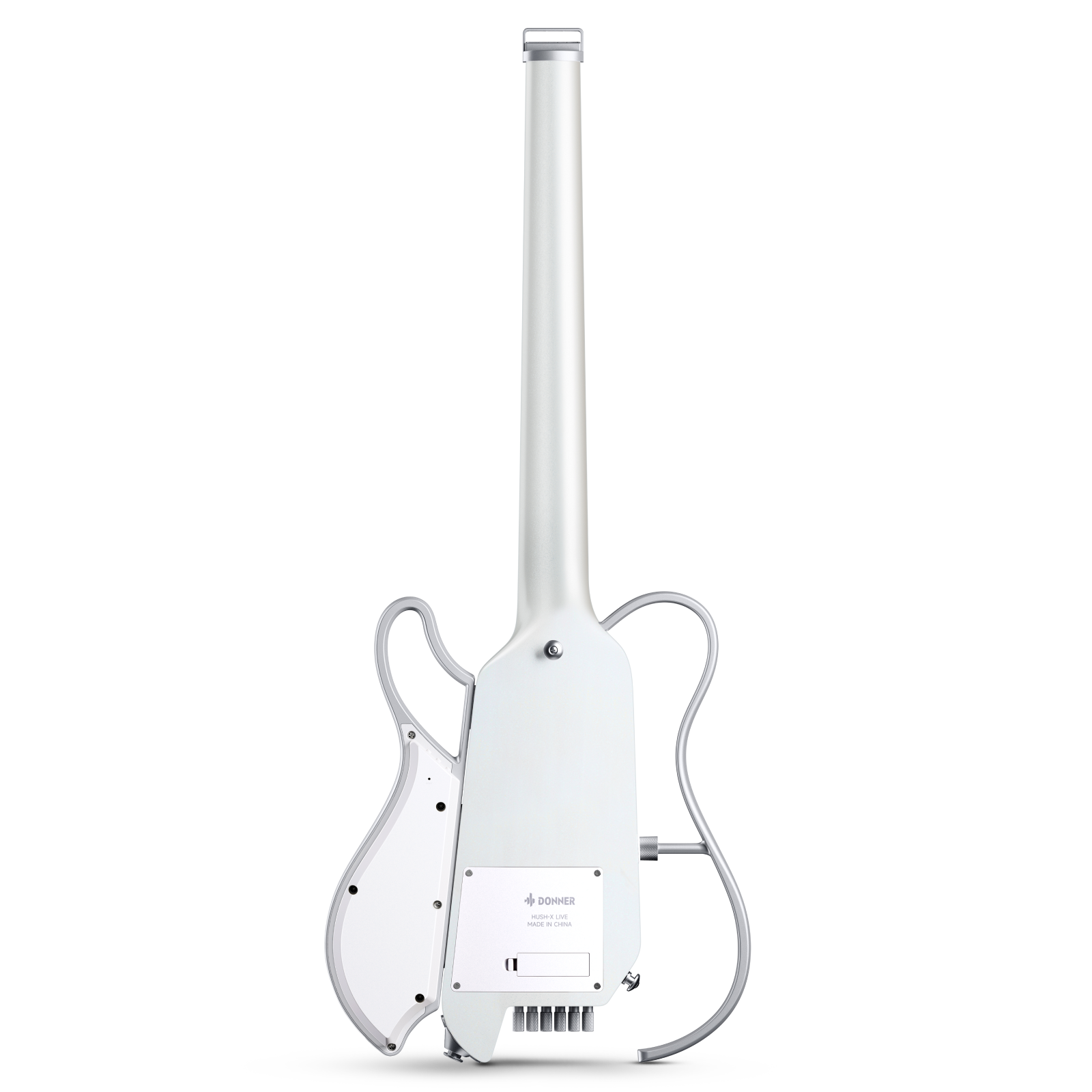 DONNER HUSH™ X Live Guitar-White##