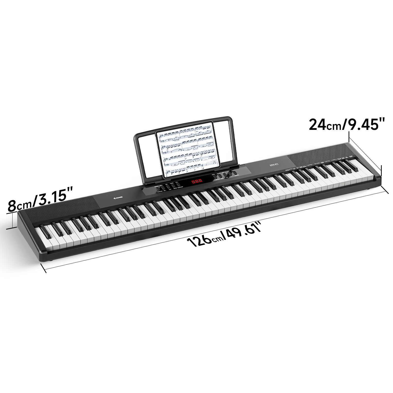 Donner DEP-07 Semi-Weighted Portable Digital Piano