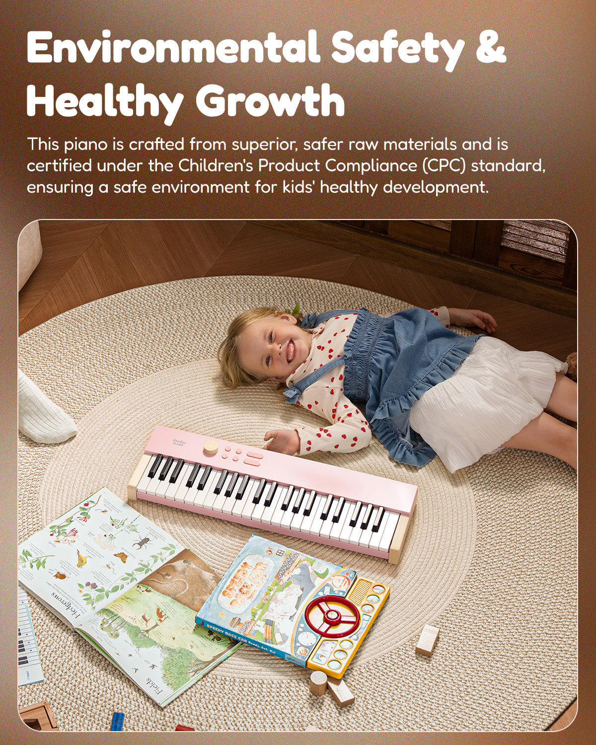 Eastar KIDO V-20 Mini 44 keys Digital Keyboard with Stand