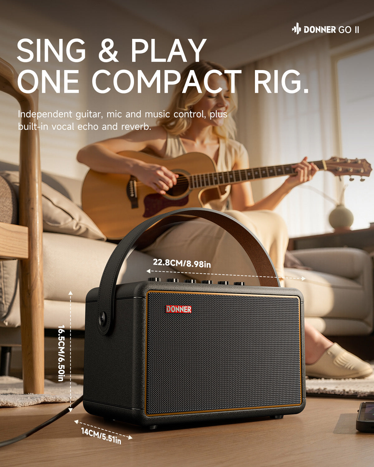 DONNER GO II Guitar Amp