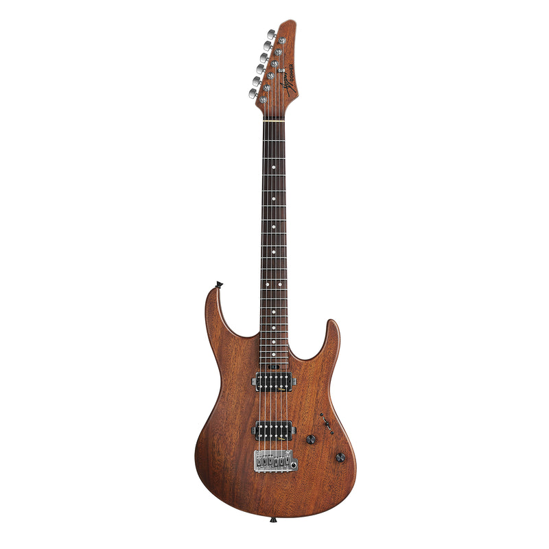 Donner DST-700 Electric Guitar – HH/HSS Alnico V Pickups, Coil Split System, Locking Tuners, 2-Point Floating Tremolo, Roasted Maple Neck, Basswood Body