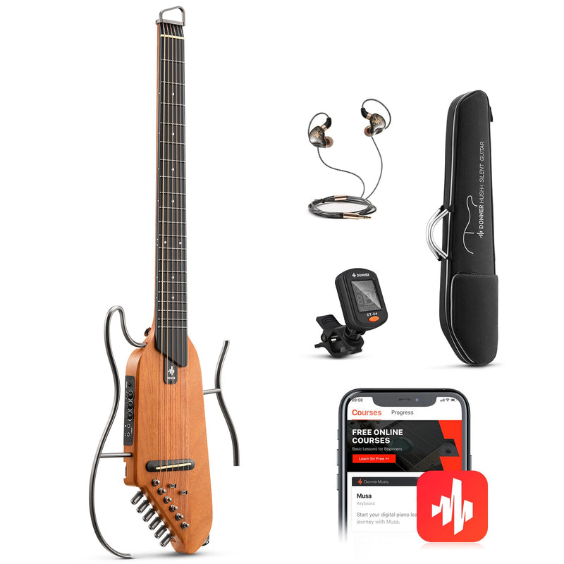 Donner HUSH-I Headless Hush Guitar Kit