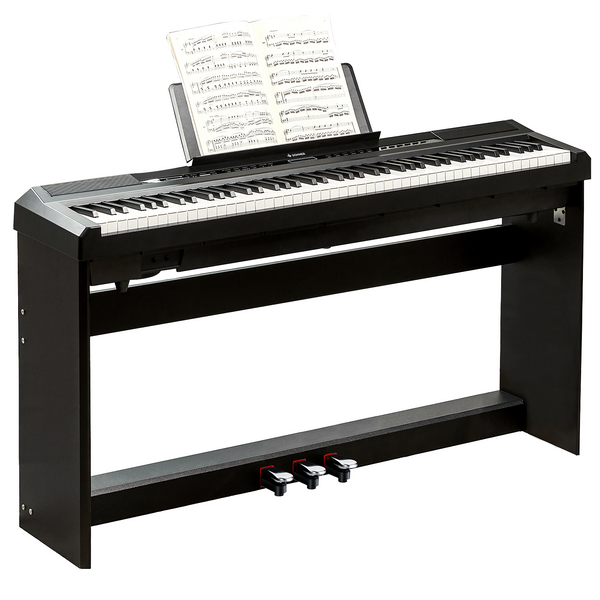 Donner DEP-20 Portable Keyboard 88-Key Weighted with Stand-Black##