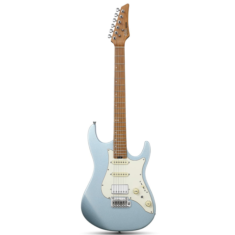 Donner DST-550 39-inch ST Electric Guitar HSS Pickup Solid Double-Cut Poplar Body-Blue##