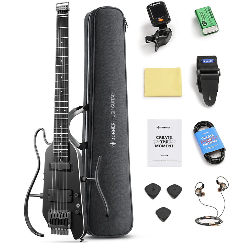 【PRE-SALE】Donner HUSH X Pro Multi-Effects Portable Guitar【Restock 3.25】