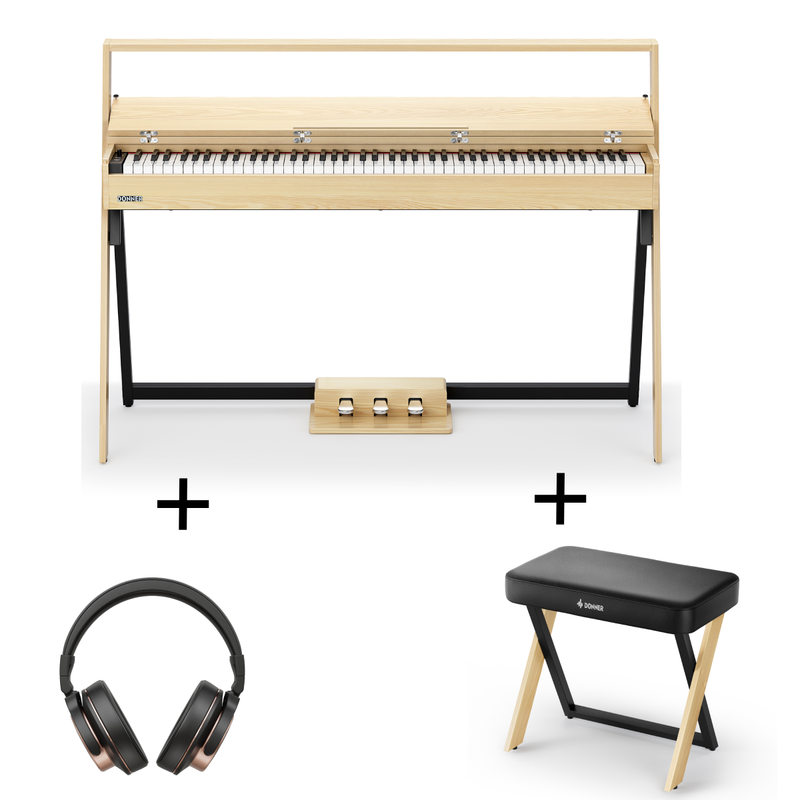 Donner Oura R300 88-key Home Digital Piano Light Wood