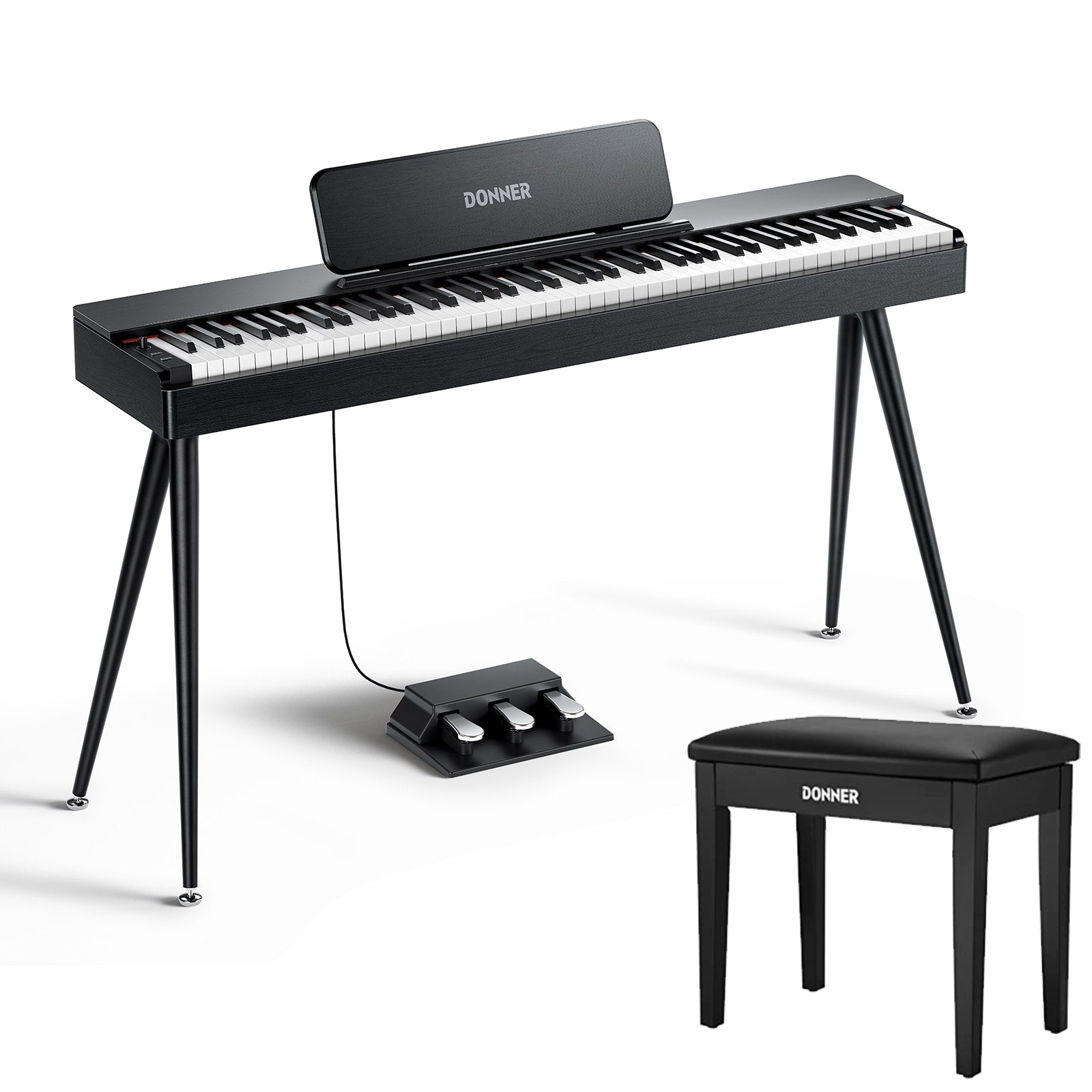 Donner OURA S100 88-Key Graded Hammer Weighted Digital Piano