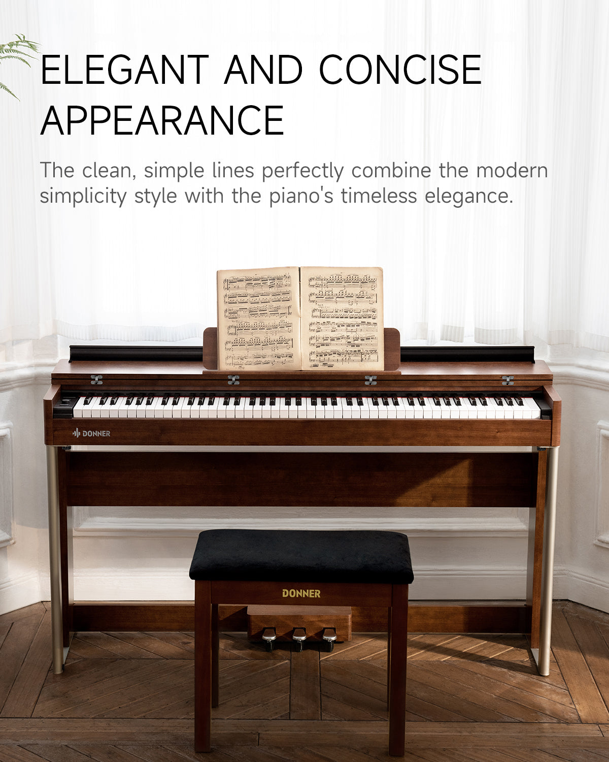 Donner DDP-200 Upright Digital Piano