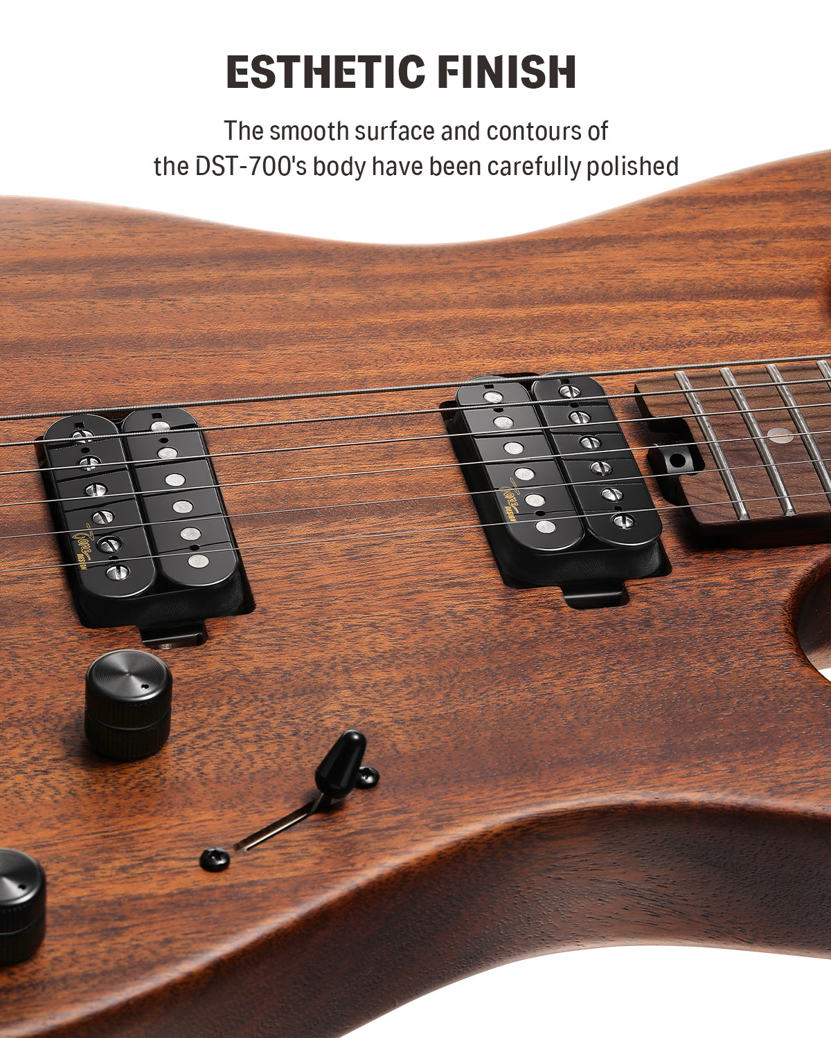 Donner DST-700 Electric Guitar-Natural##