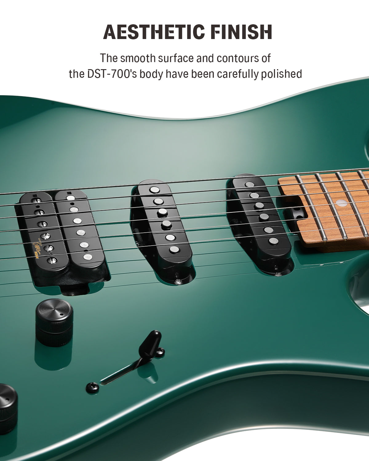 Donner DST-700 Electric Guitar-Green##