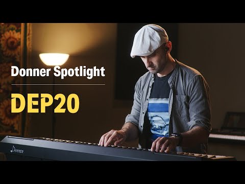 Donner DEP-20 Portable Keyboard 88-Key Weighted with Stand