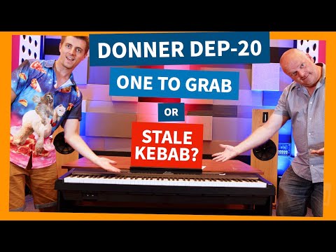 Donner DEP-20 Portable Keyboard 88-Key Weighted with Stand
