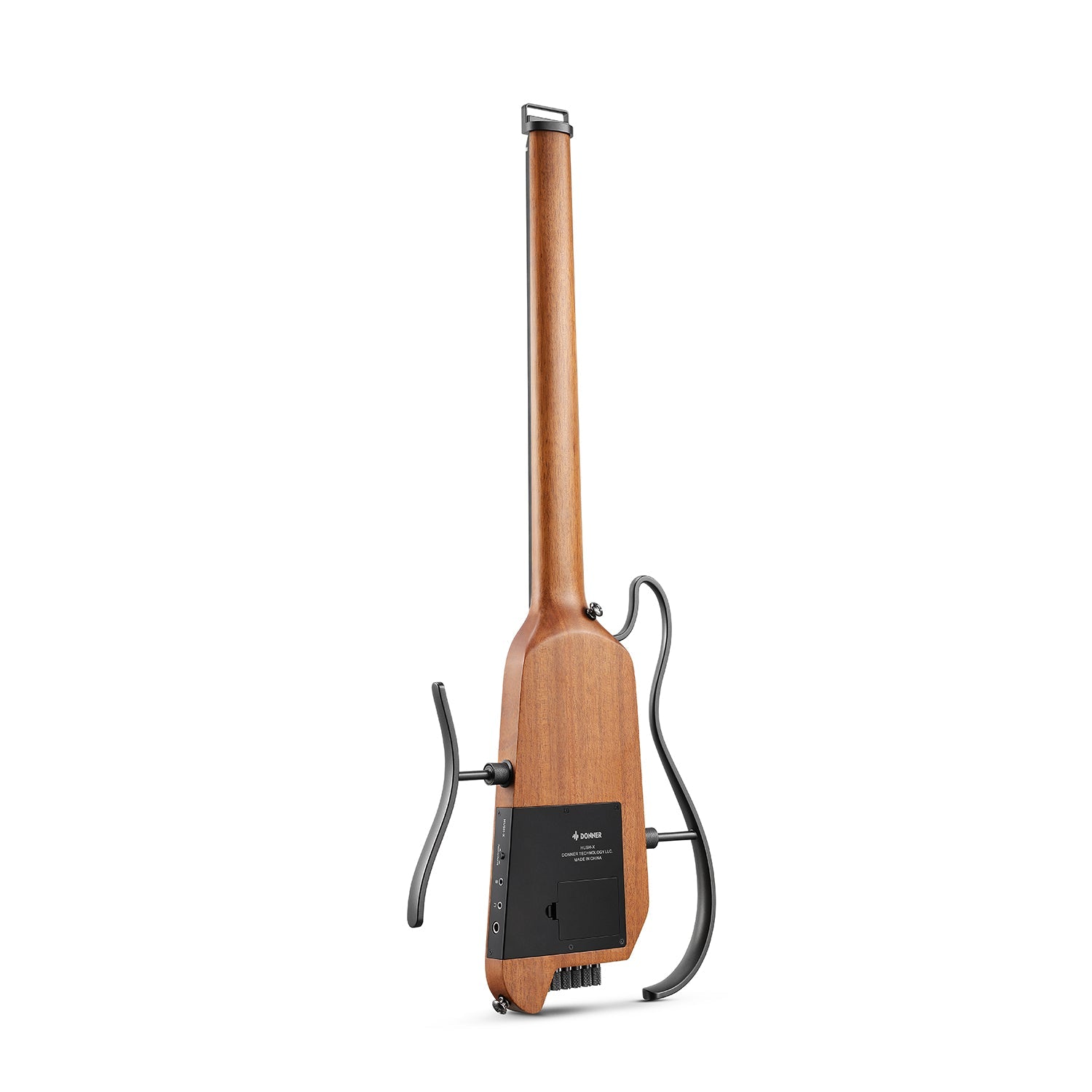 Donner HUSH Silent Guitar 専用ケース付き HUSH-I Acoustic-Electric Guitar Kit for Travel Silent Practice Donner
