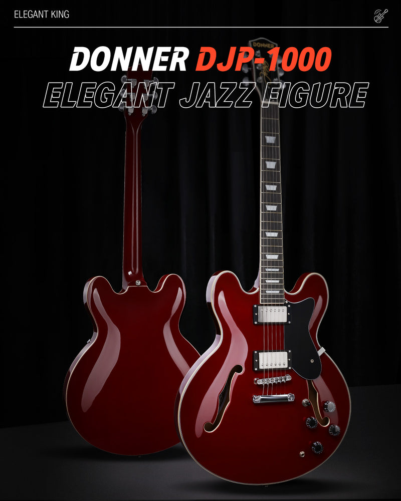 Donner DJP-1000 39 inch JAZZ LP Electric Guitar