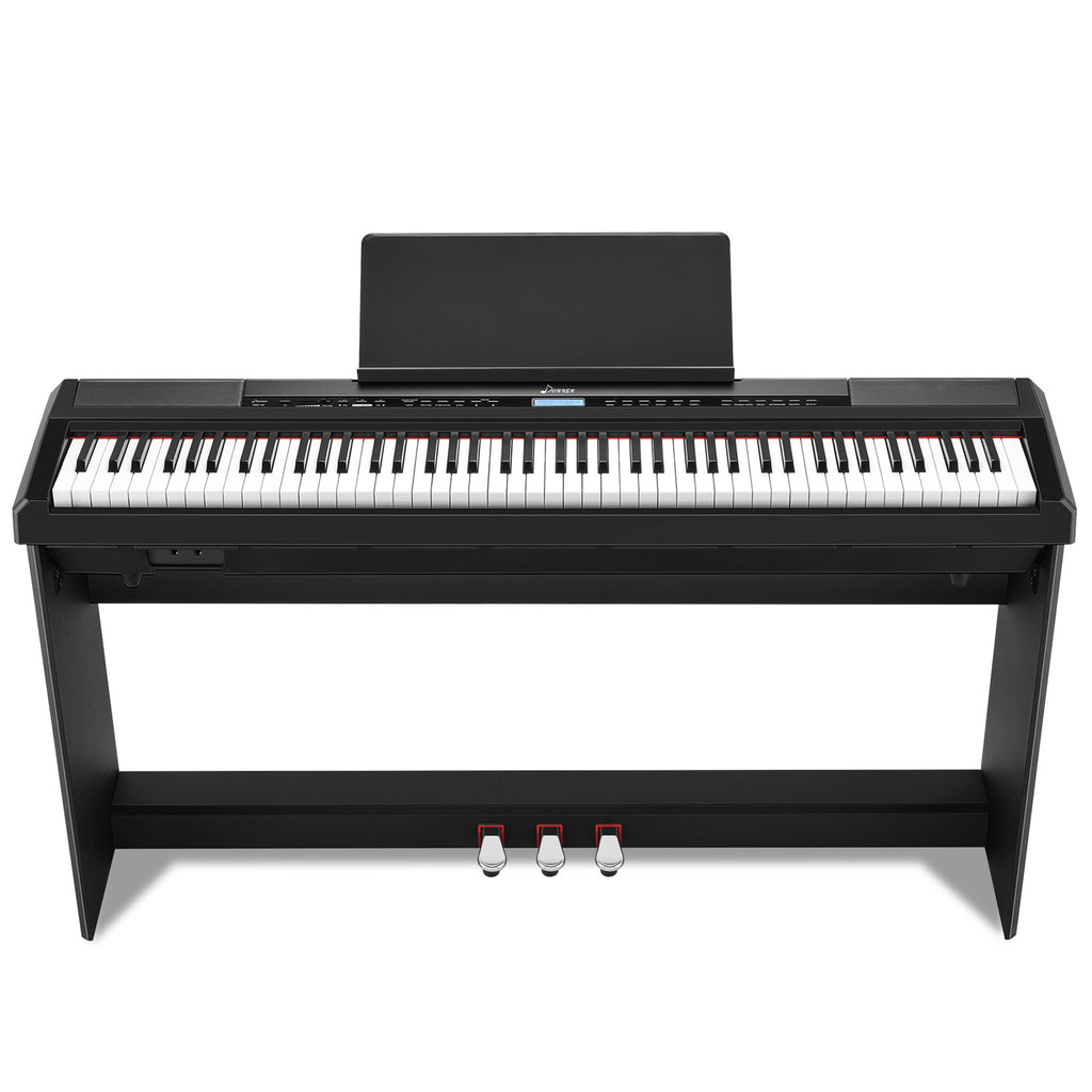 Piano électrique numérique 88 touches, clavier à écran tactile, support  avec pédale de sustain et simple leçons de piano… : acheter des objets  Beatles, Lennon, McCartney, Starr et Harrison
