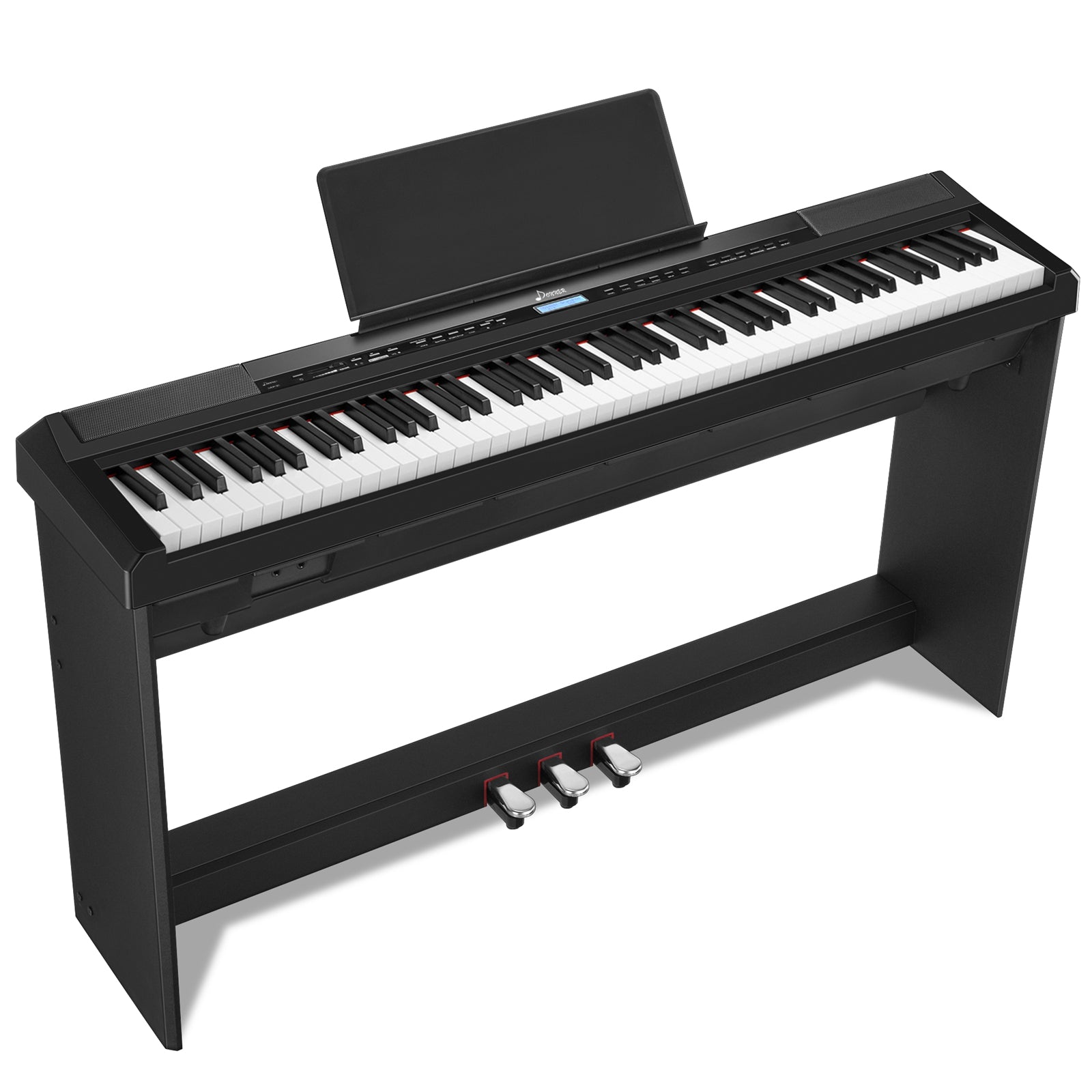 Donner DEP-20 Portable Keyboard 88-Key Weighted with Stand-Black##